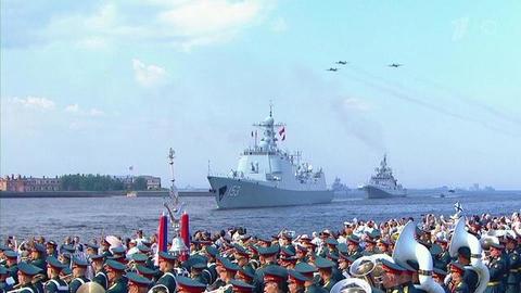 Торжественный парад ко Дню Военно-морского флота РФ 2019. Полная версия
