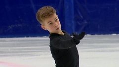 Даниил Самсонов. Произвольная программа. Юноши. Предсезонные контрольные прокаты по фигурному катанию среди юниоров 2019/2020