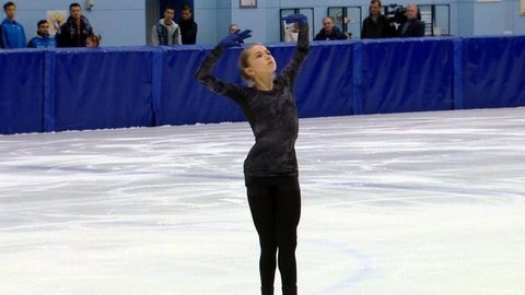 Камила Валиева. Произвольная программа. Девушки. Предсезонные контрольные прокаты по фигурному катанию среди юниоров 2019/2020