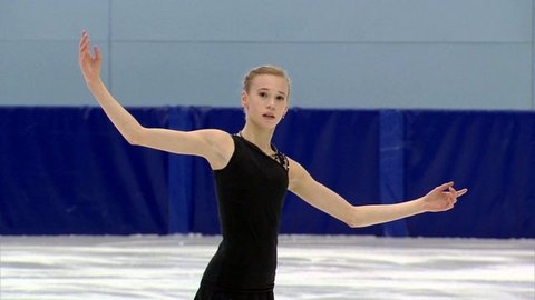 Майя Хромых. Произвольная программа. Девушки. Предсезонные контрольные прокаты по фигурному катанию среди юниоров 2019/2020