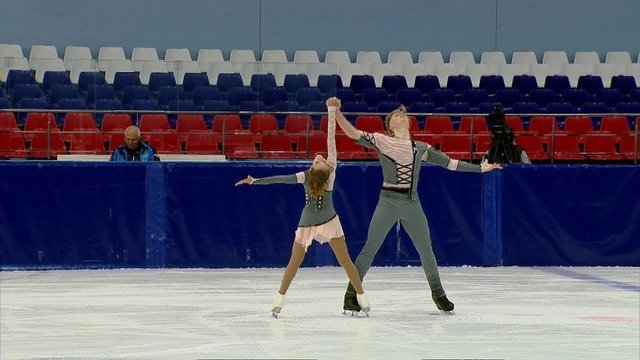 Произвольная программа. Пары. Предсезонные контрольные прокаты по фигурному катанию среди юниоров 2019/2020