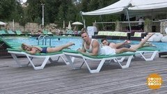 Гимнастика в шезлонге. Доброе утро. Фрагмент выпуска от 13.08.2019