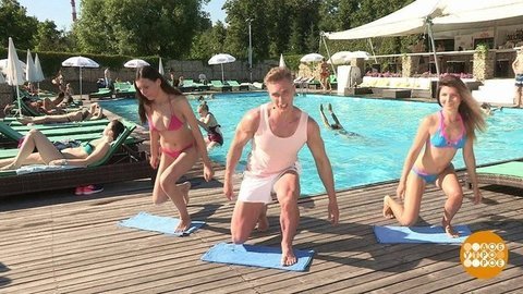 Укрепляем ягодицы. Доброе утро. Фрагмент выпуска от 16.08.2019