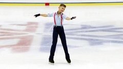 Андрей Кутовой. Короткая программа. Юноши. Grand Prix de Courchevel. Гран-при по фигурному катанию среди юниоров 2019/20