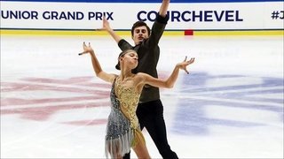 Екатерина Каташинская — Александр Васькович. Ритм-танец. Танцы. Grand Prix de Courchevel. Гран-при по фигурному катанию среди юниоров 2019/20