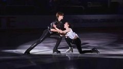 Елизавета Шанаева — Девид Нарижный. Показательные выступления. Grand Prix de Courchevel. Гран-при по фигурному катанию среди юниоров 2019/20