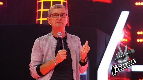Юрий Аксюта объявляет Наставников шоу «Голос 8»