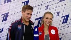 Виктория Синицина и Никита Кацалапов — о недочетах в катании и источниках вдохновения