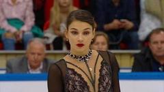 Софья Самодурова. Произвольная программа. Женщины. Предсезонные контрольные прокаты по фигурному катанию 2019/20