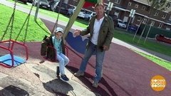 Дмитрий Талабуев на детской площадке. Доброе утро. Фрагмент выпуска от 11.09.2019