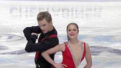 Тамара Жукова — Даниил Карпов. Ритм-танец. Танцы. Гран-при России. Гран-при по фигурному катанию среди юниоров 2019/20