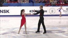 Ритм-танец. Танцы. Гран-при России. Гран-при по фигурному катанию среди юниоров 2019/20