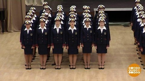 Девчонки из кадетского корпуса. Доброе утро. Фрагмент выпуска от 13.09.2019