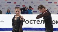 Елизавета Шанаева и Девид Нарижный — победители российского этапа Гран-при! Произвольный танец. Танцы. Гран-при России. Гран-при по фигурному катанию среди юниоров 2019/20