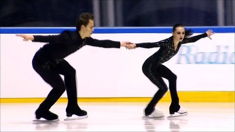 Короткая программа. Пары. Baltic Cup. Гран-при по фигурному катанию среди юниоров 2019/20