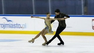 Екатерина Каташинская — Александр Васькович. Ритм-танец. Танцы. Baltic Cup. Гран-при по фигурному катанию среди юниоров 2019/20