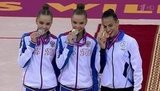 Сестры Дина и Арина Аверины принесли новые медали нашей сборной на ЧМ по гимнастике в Баку