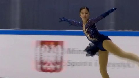 Алиса Лью. Произвольная программа. Девушки. Baltic Cup. Гран-при по фигурному катанию среди юниоров 2019/20