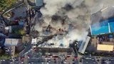 Во Владивостоке выясняют обстоятельства пожара в торговом центре