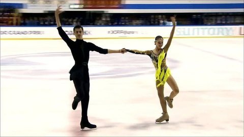 Произвольный танец. Танцы. Baltic Cup. Гран-при по фигурному катанию среди юниоров 2019/20