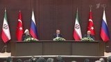 Ситуацию в Сирии обсудили президенты государств-гарантов мирного процесса — России, Турции, Ирана