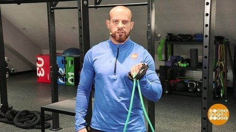 Укрепляем дельтовидную мышцу. Доброе утро. Фрагмент выпуска от 25.09.2019