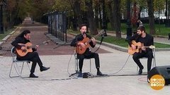 Эмиль Кадыров и группа «Los Amigos». Доброе утро. Фрагмент выпуска от 02.10.2019