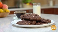 Домашнее шоколадное печенье. Доброе утро. Фрагмент выпуска от 10.10.2019