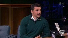 Капитан сборной России по регби Василий Артемьев о мировом первенстве. Вечерний Ургант. Фрагмент выпуска от 15.10.2019