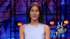 Анастасия Юст. «Я вела прогноз погоды на телевидении». Голос 8. Фрагмент выпуска от 18.10.2019