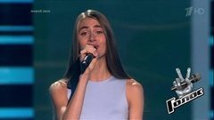 Анастасия Юст. «Эхо любви». Голос 8. Слепое прослушивание. Фрагмент выпуска от 18.10.2019