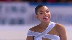 Старр Эндрюс. Короткая программа. Женщины. Internationaux de France. Гран-при по фигурному катанию 2019/20