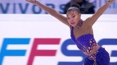 Старр Эндрюс. Произвольная программа. Женщины. Internationaux de France. Гран-при по фигурному катанию 2019/20