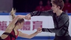 Алиса Ефимова — Александр Коровин. Короткая программа. Пары. Shiseido Cup of China. Гран-при по фигурному катанию 2019/20