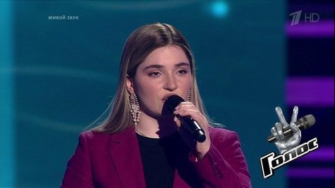 Рагда Ханиева. «Bird Set Free». Голос 8. Слепое прослушивание. Фрагмент выпуска от 08.11.2019