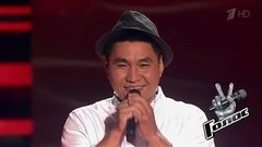 Нуржигит Субанкулов. «I’ve Got a Woman». Голос 8. Слепое прослушивание. Фрагмент выпуска от 08.11.2019