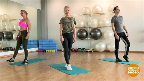 Укрепляем свод стопы. Доброе утро. Фрагмент выпуска от 14.11.2019