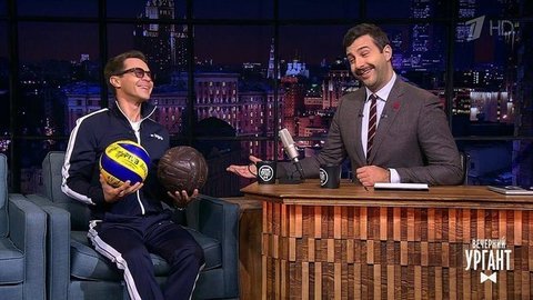 Павел Деревянко. Вечерний Ургант. 1196 выпуск от 14.11.2019