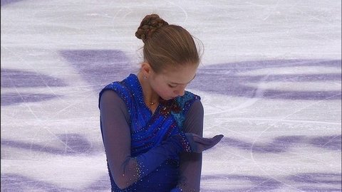 Тренировка. 16 ноября. Женщины. Rostelecom Cup. Гран-при по фигурному катанию 2019/20