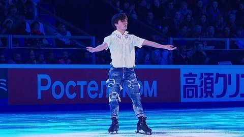 Шома Уно. Показательные выступления. Rostelecom Cup. Гран-при по фигурному катанию 2019/20
