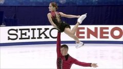 Анастасия Мишина — Александр Галлямов. Произвольная программа. Пары. NHK Trophy. Гран-при по фигурному катанию 2019/20