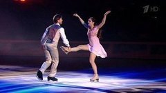 Маргарита Дробязко, Повилас Ванагас и Валерия Ланская. Ледовое шоу Ильи Авербуха. Фрагмент выпуска от 01.12.2019