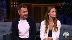 Актеры Светлана Иванова и Кирилл Гребенщиков о новых сериях сериала «Тест на беременность». Вечерний Ургант. Фрагмент выпуска от 04.12.2019