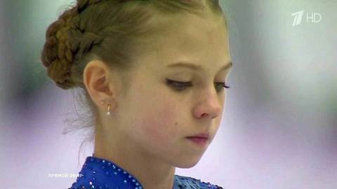 Александра Трусова. Произвольная программа. Женщины. Финал Гран-при по фигурному катанию 2019/20