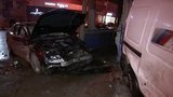 Момент крупной аварии в Нижнем Новгороде попал на камеры наблюдения