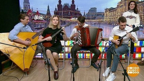 Ансамбль «Русский Ренессанс». Доброе утро. Фрагмент выпуска от 09.12.2019