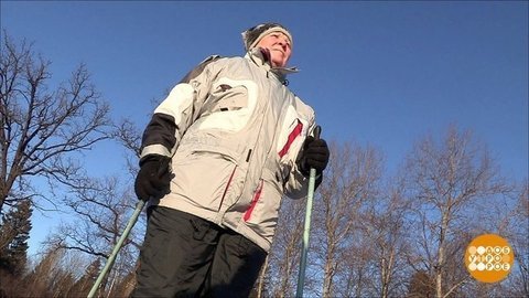 Снаряжение для скандинавской ходьбы. Доброе утро. Фрагмент выпуска от 16.12.2019