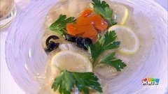 Заливная рыба: полезное угощение. Жить здорово! Фрагмент выпуска от 18.12.2019