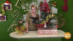 Елочка в коробочке — и красиво, и крестовины не видно!