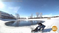 В мире. Полицейские спасли оленя. Доброе утро. Фрагмент выпуска от 25.12.2019